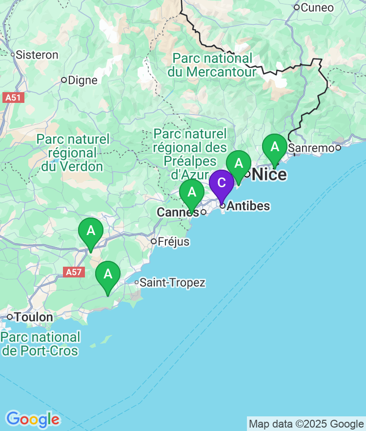 Antibes Available Airport Options